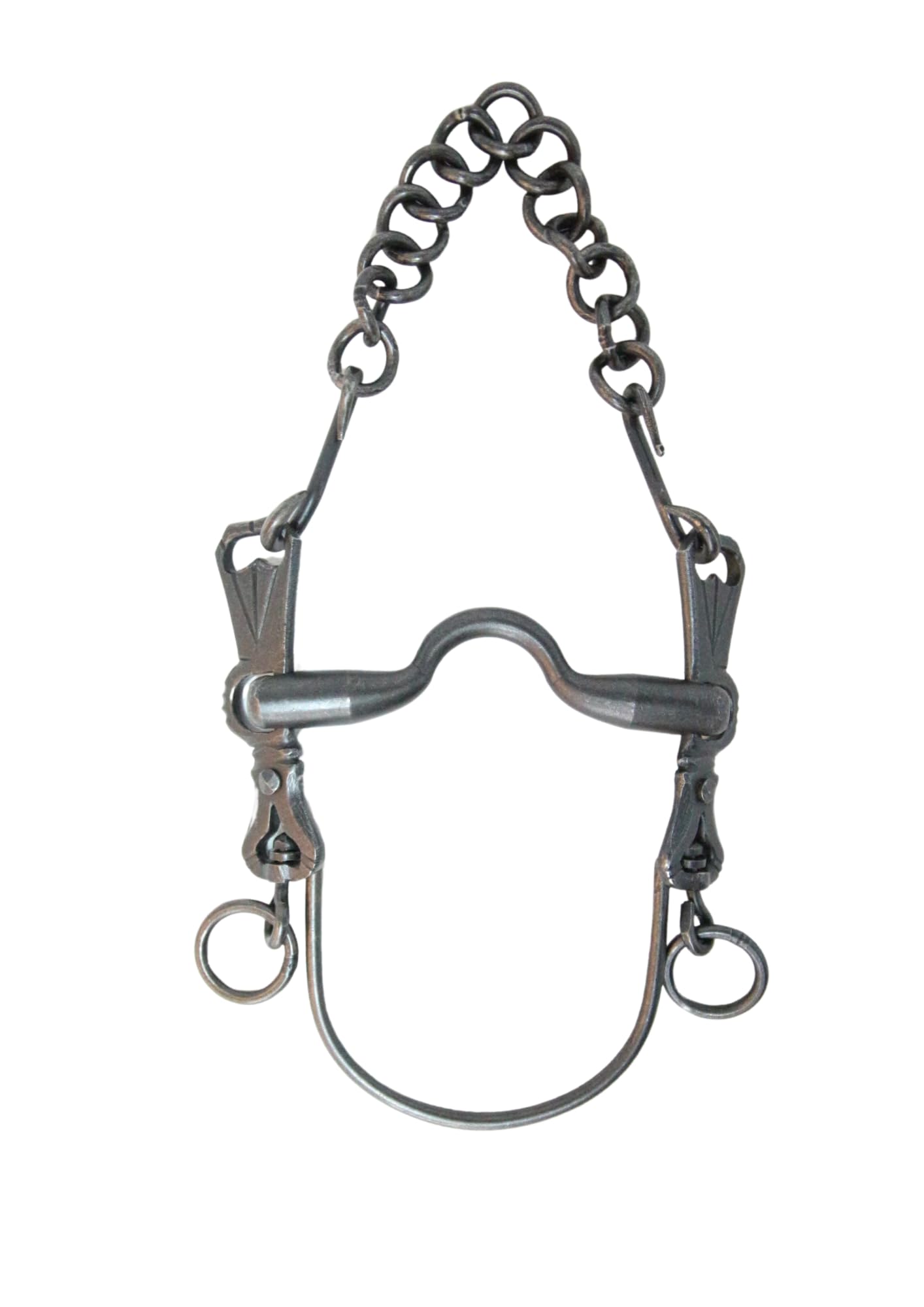 Bocado vaquero fragua embocadura asa caldera | Modelo Fijo | Tamaño K (5 cm / 10 cm) | Equipamiento para el caballo | Producto de Guarnicionería | Los Nietos