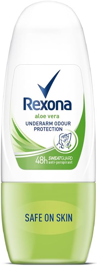 Rexona Aloe Vera Underarm Odour Protection Roll On, 25 ml