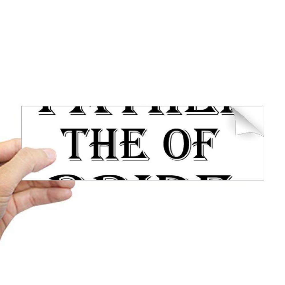 Sticker rectangulaire pour fenêtre idée cadeau fête des pères pour décoration