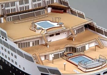 Amazon | 3D 組み立て模型 ペーパークラフト 船 1/400スケール