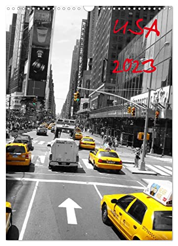 USA 2023 (Wandkalender 2023 DIN A3 hoch) Cover