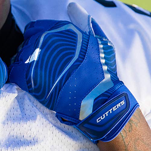 Cutters S451 Rev Pro 2.0 Receiver, Safety, Cornerback Football Gloves