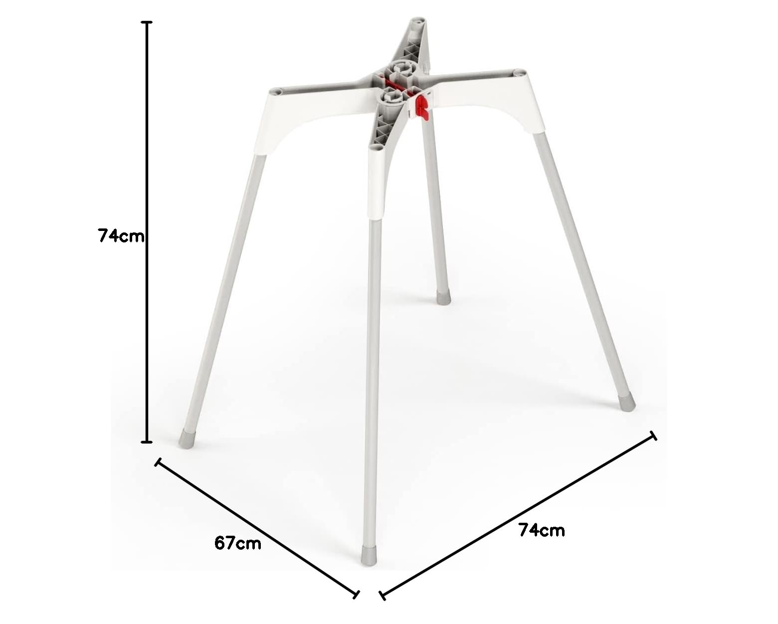 OKBABY Cavalletto di Supporto per Vaschetta Bella - Gambe Pieghevoli, Minimo Ingombro - per il Bagnetto del Neonato 0-12 Mesi (Max 15 kg)