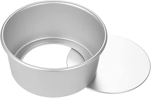 Miniatura 1 de Bezall 6 Inch Cake Pan Round Small Cheesecake Pan with Removable Bottom Chiffon Cake Mold Anodized Aluminum Baking Pan