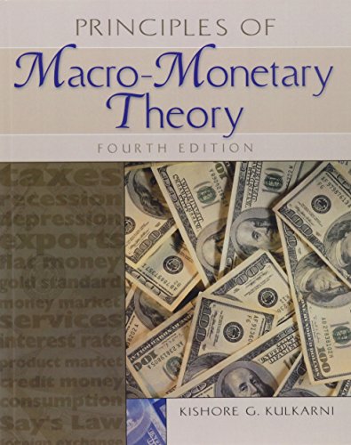 Principles of Macro-Monetary Theory 0787299723 Book Cover