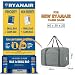 Narwey 20L Ryanair Handgepäck 40x30x20, Klein Sporttasche Faltbare Reisetasche Handgepäck Tasche Flugzeug für Damen, Travel Bag Weekender Herren (Grau)