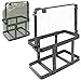 Jerry Can Mounting Holder 5 Gallon 20 Liter Tank Mounting Rack Right Side Lock Lid Bracket Lockable Jerry Gas Tank Holder Rack Frame by Amebee for 20L Tank Holder (Deep Green)