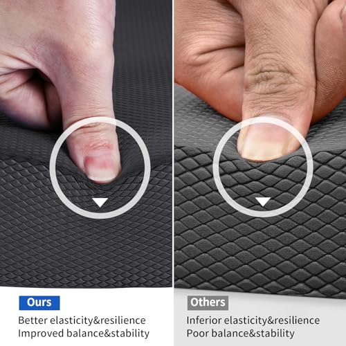 ANVICTOX Balance Pad 15.8 * 13.2 * 2 inch,Large Balance Pad for Physical Therapy,Foam Balance Board for Rehabilitation Stability Workout Knee and Ankle Exercise Strength Training by ANVICTOX - Image 5