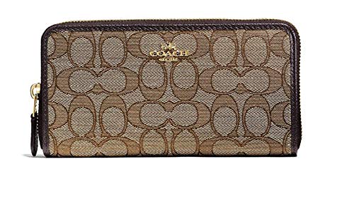 Preisvergleich Produktbild COACH Coach Tasche 58058 LIC7C Münzbörse, 20 cm, Li / Khaki / Brown