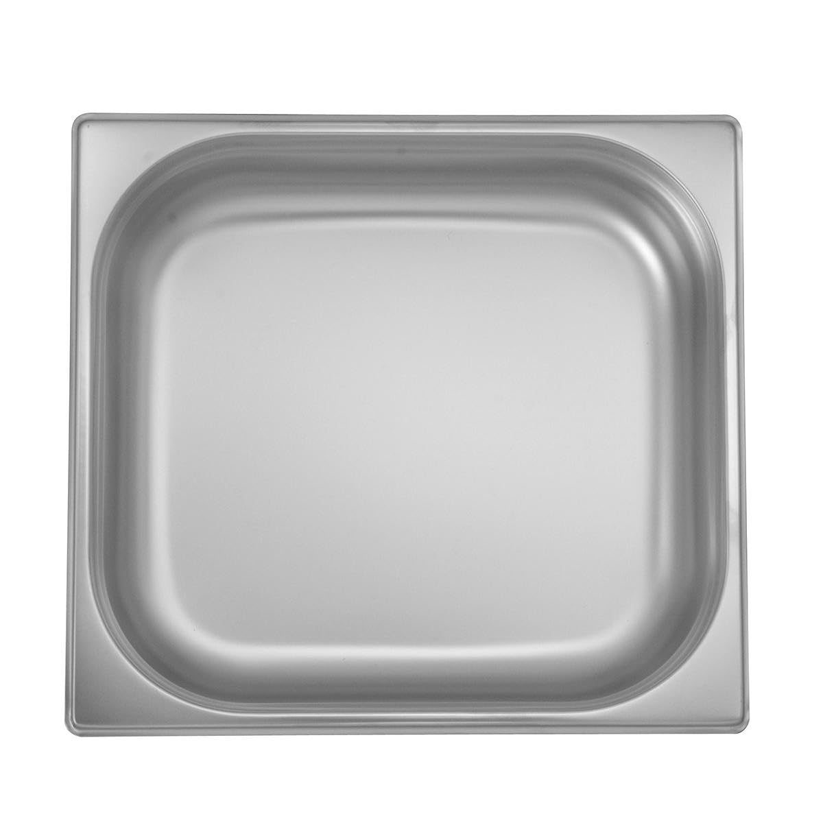 Ozti Stainless Steel Gastronorm Container GN 2/3-100 mm, Catering Pan, Food Warmer Pan, Food Storage Container