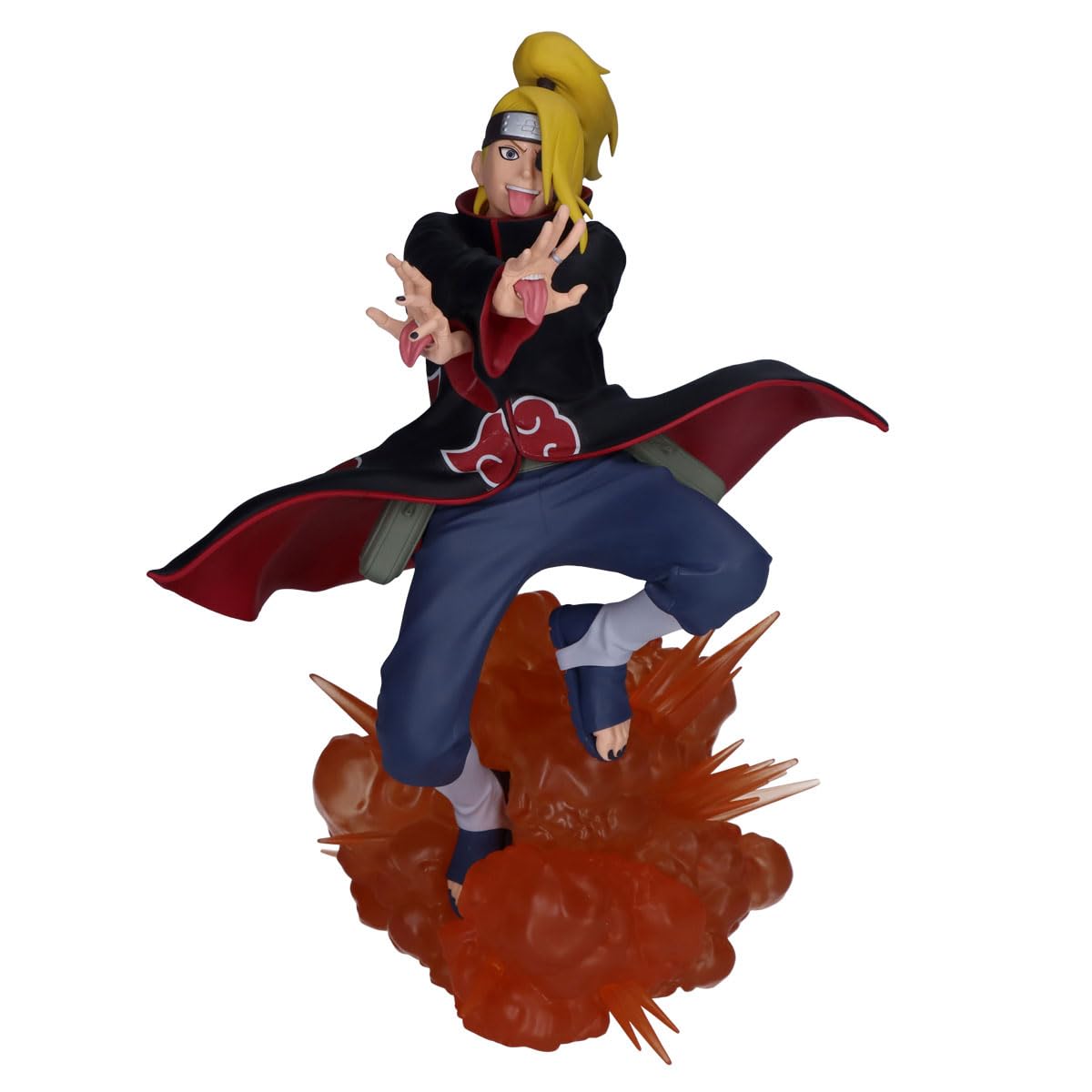 Banpresto Deidara Naruto Shippuden 18 cm Multicolour Figure Ideal for Anime Fans