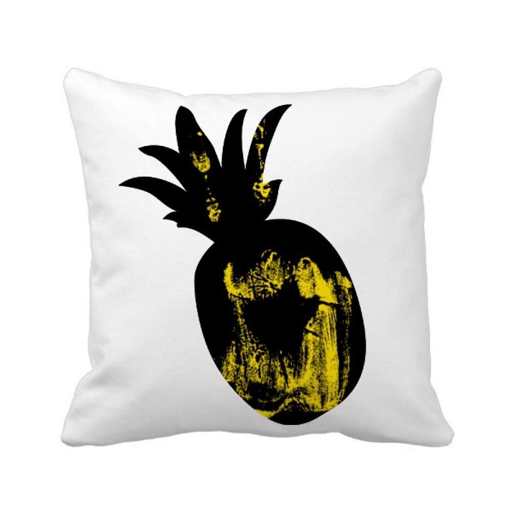 Housse de coussin ananas d'Halloween pour une ambiance festive au salon