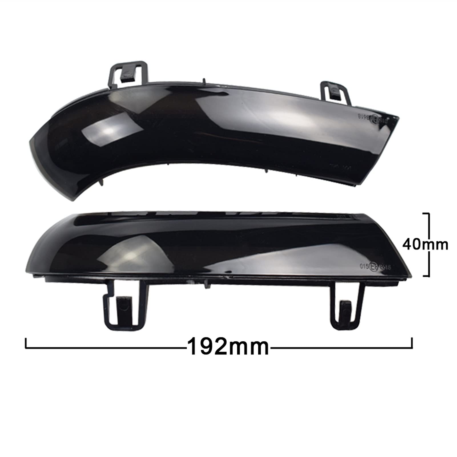 Retrovisor Luces Indicadoras,Intermitentes Lateral Signal De Giro Dinámico Luz De Uso Apto Para VW Passat B6 Golf 5 Jetta MK5 Passat B5.5 GTI V Fluyendo Agua Blinker Luz Intermitente(Blue yellow)