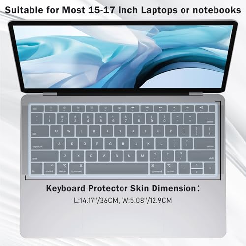 Protector de teclado impermeable y antipolvo EKIND azul miniatura 2