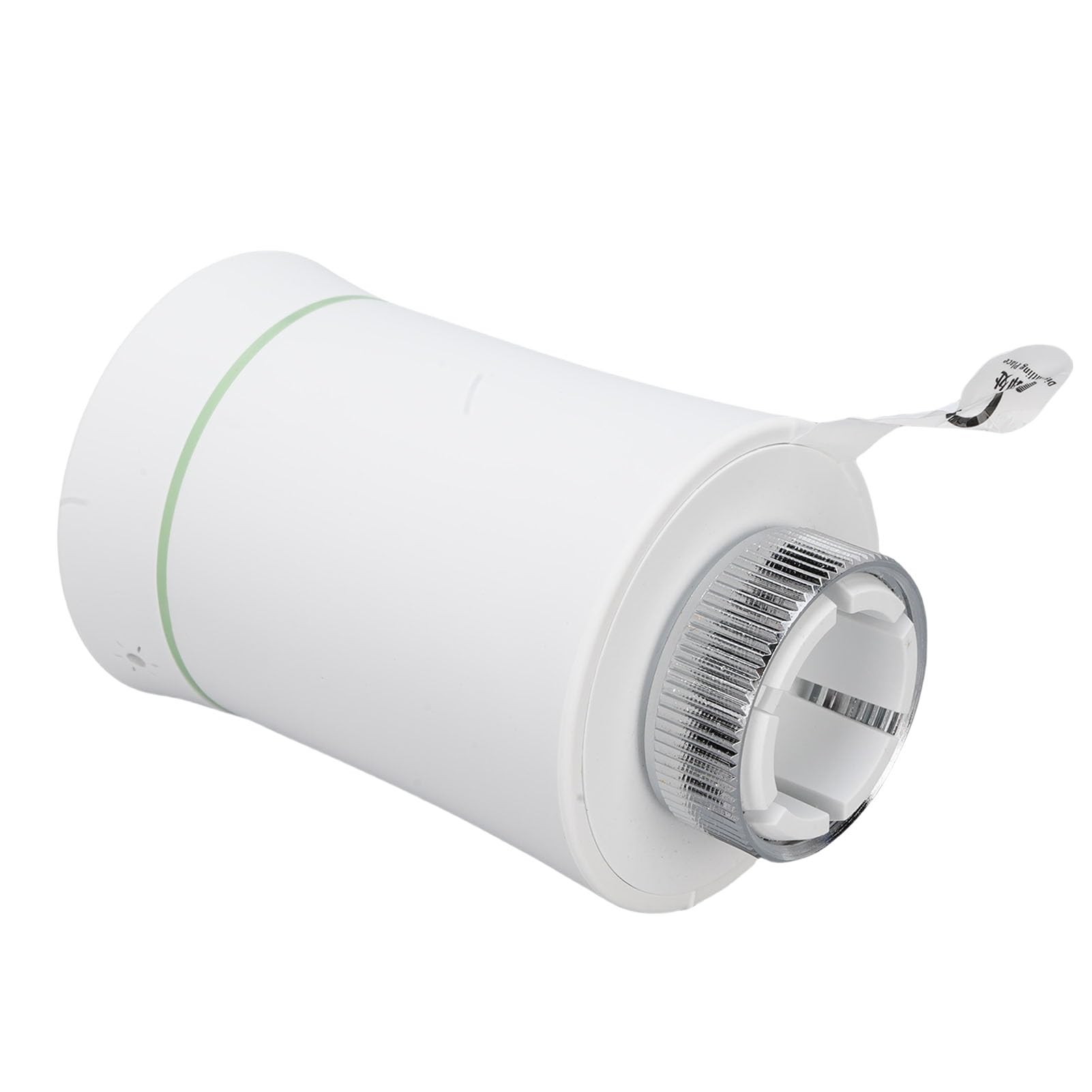 Eujgoov Válvula Termostática Inteligente para Radiador, Programable con Pantalla LCD para una Calefacción Eficiente de la Habitación con Aplicación y Control por Voz (White)