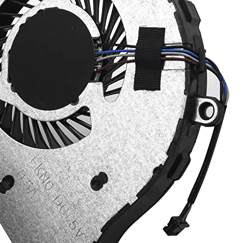 Replacement CPU Cooling Fan for HP 17-by 17-ca, CPU Fan for HP 17-by4633dx 17-by4013dx 17-by3016cy 17-by3063st 17-by1033dx 17-ca0003na Series Laptop P/N:L22529-001 L22531-001 DFS541105FC0T