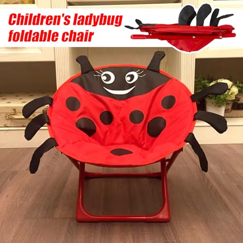 Fauteuil lune pliable enfant dossier matelasse confortable - 6
