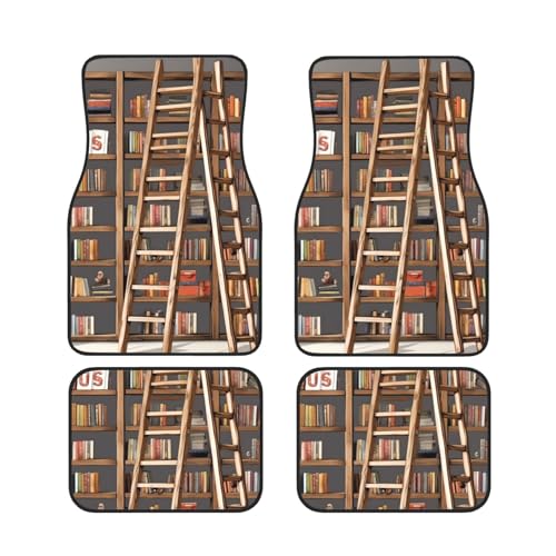 Tapis de sol pour voiture style bibliothèque idéal pour les longs voyages