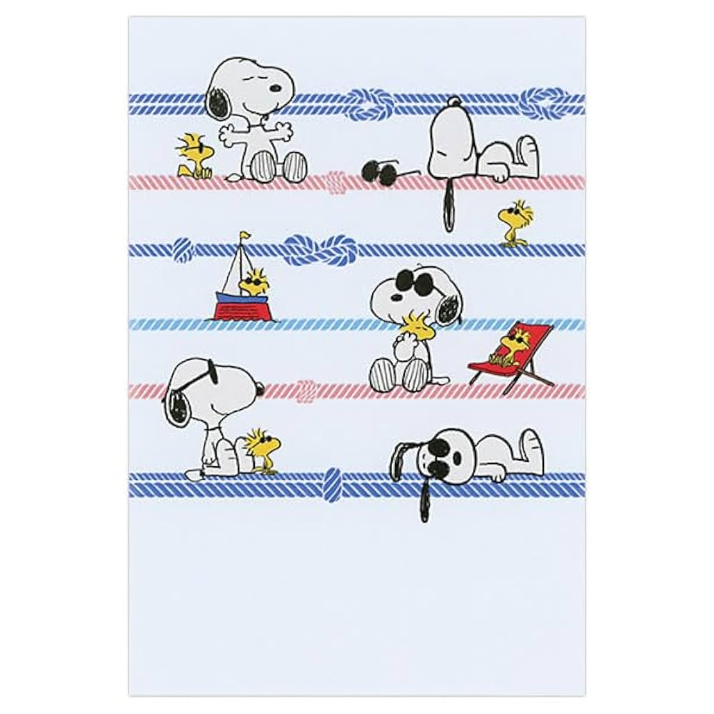 Amazon | サマーポストカード スヌーピー フレンズ 3枚入 SCP