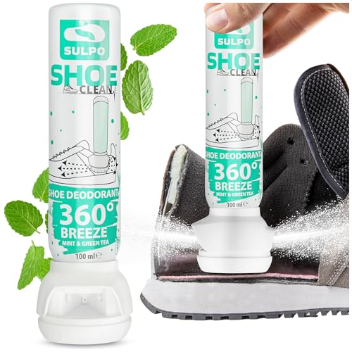 SULPO Ambientador en espray para zapatos - Spray para todo tipo de calzado, reduce el sudor y los olores, 100 ml