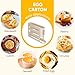 Egg Holder for Fridge, 2026 New Auto Rolling Fridge Egg Organizer, Egg Dispenser for Refrigerator, 4 Tiers Fridge Egg Rack for Refrigerator, Large Capacity/Holds 30 Eggs (White)