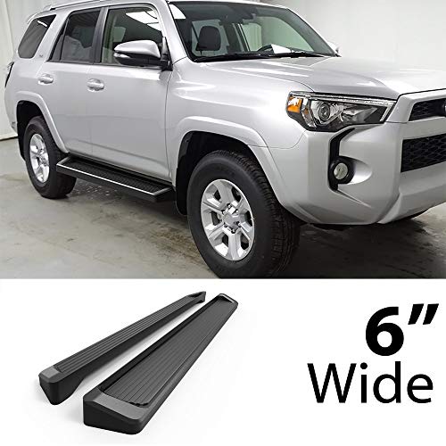 APS (Black Powder Coated Running Board Style Running Boards Nerf Bars Side Steps Compatible with Toyota 4Runner 2010-2016 Trail & 17-24 TRD Off-Road & 2014-2024 SR5