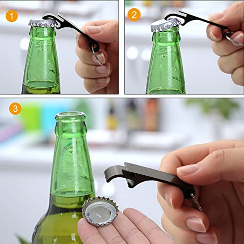 6-Pack Mini Keyring Bottle Openers for Bars & Parties - Image 4