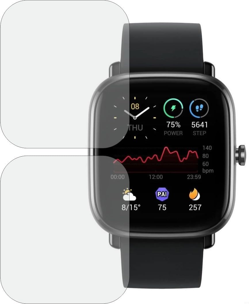 TELTREK Screen Guard for Amazfit GTS 2 Mini Smartwatch Screenguard, Edge to Edge TPU Fiber Film not Tempered Glass Screen Protector for Amazfit GTS 2 Mini (Pack of 2) (B0CN1RVSFN) Amazon Price History, Amazon Price Tracker