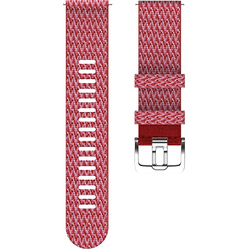 Polar Gewebtes Armband 22mm Rot S/M