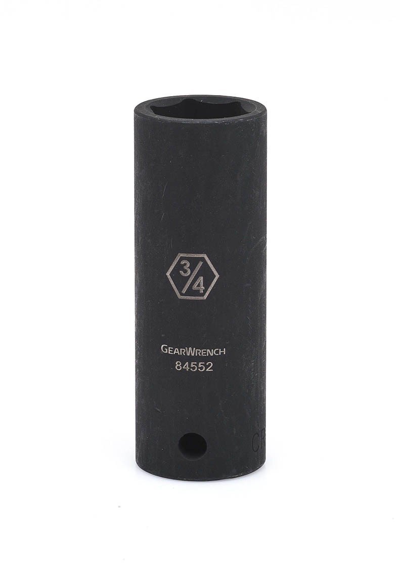 Douille SAE à impact profond 1/2 GEARWRENCH 1-3/8 6 pans pour serrage mécanique lourd