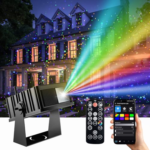 Smart Outdoor Laser Light Projector with App Remote