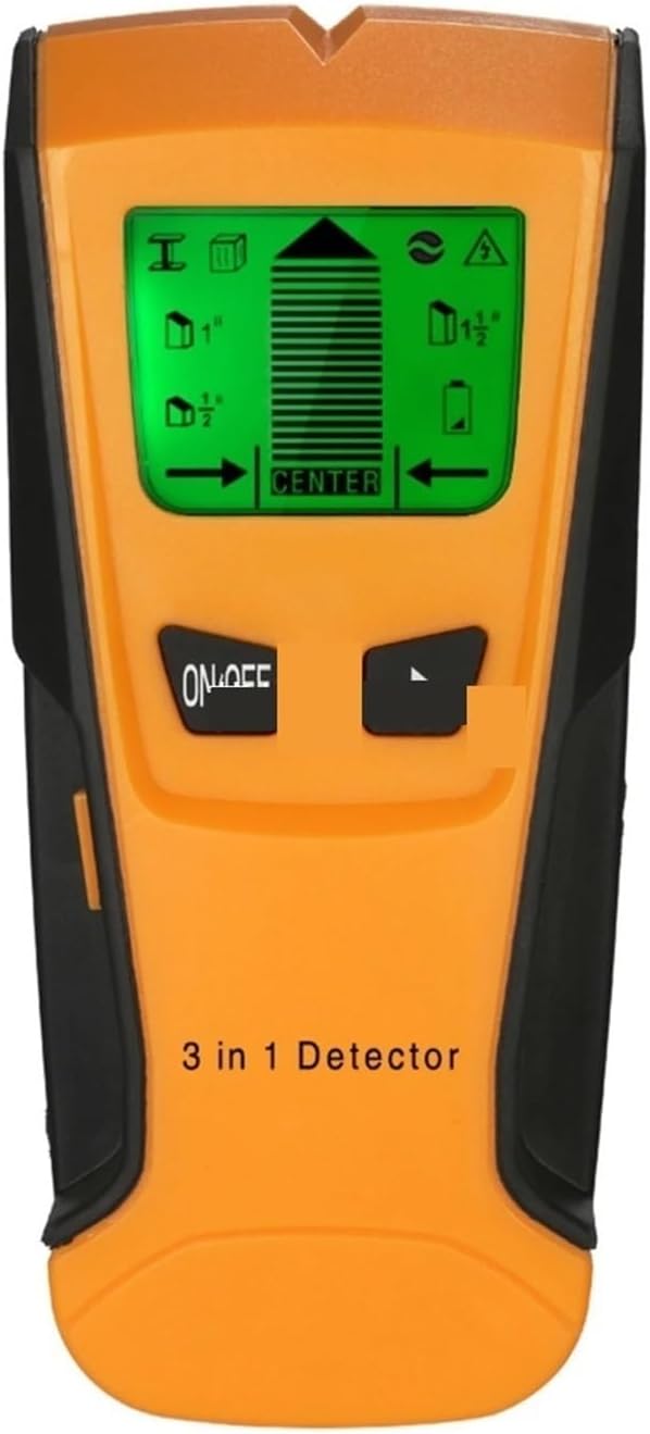 Stud Finder Wall Scanner, Electrical Pipe And Cable Detector Handheld Professional Depth Metal Pinpointer Stud Finder Sensor Wall Scanner For Wire Detect Finders,stud finder