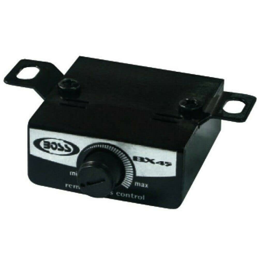 1 crossover compatibile con BOSS AUDIO SYSTEMS BX45 elettronico a 2/3 vie equalizzatore 3 uscite front/rear/subwoofer con controllo remoto subwoofer incluso, 1 pezzo