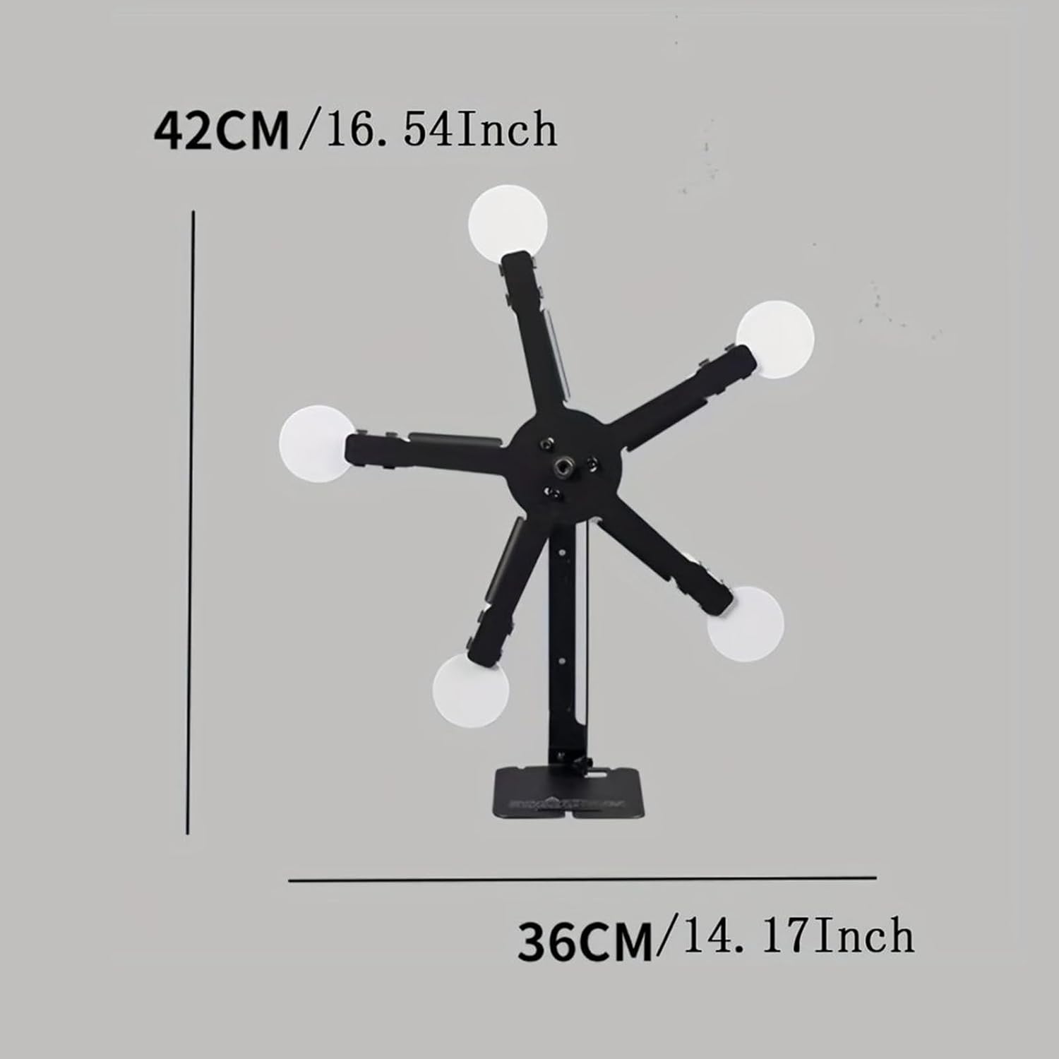 Rotating Target Game | Dynamic Mobile Targets - Resetting Magnetic Adjustable Five Ferris Wheel Practice Tool for Backyard Women Adults Men Outdoor Game Equipment