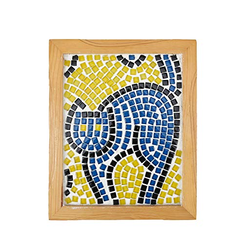 568g Cheap Rainbow Color Crystal Mosaic Supplies, E-Home Shop 20oz Mosaic Chips for Mosaic Crafts Bulk, Mosaic Frame, Mosaic kit(640 Pieces) - Thumbnail 2