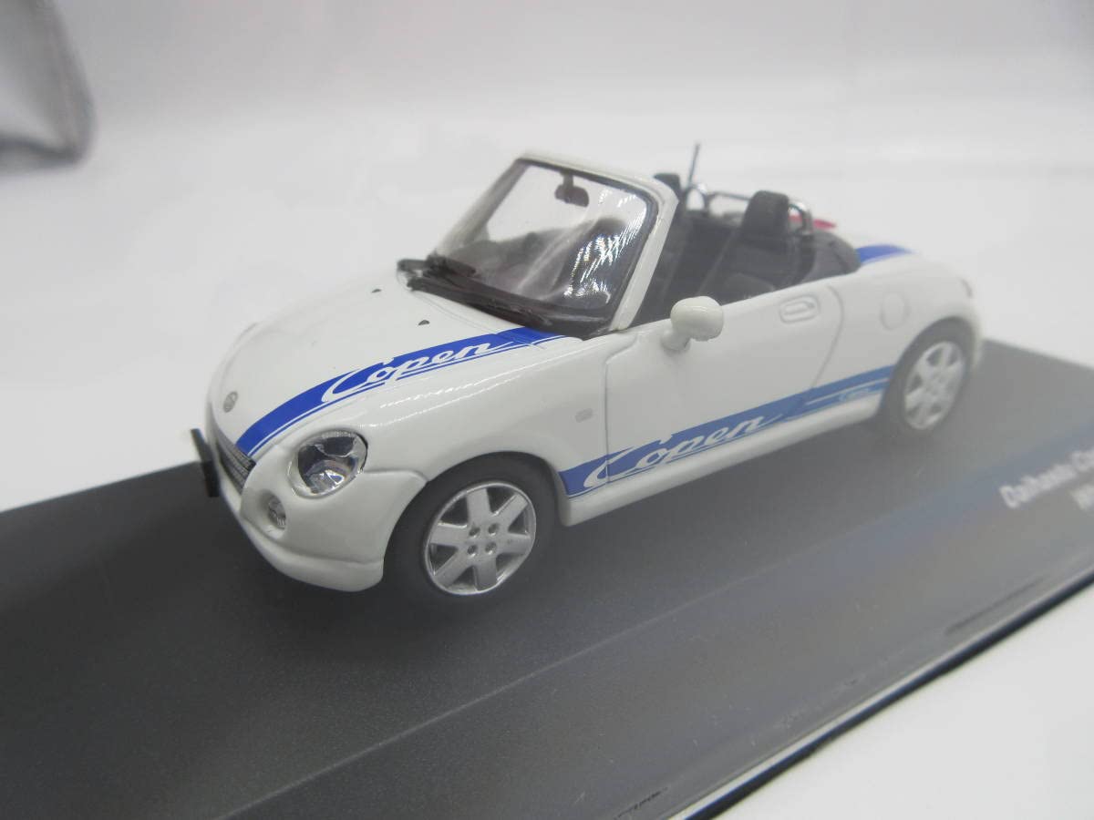 ◆DAIHATSU COPEN アクティブトップ 記念ミニカー 11131 1/24 ザ・ベストカーGT No.29 コペン アクティブトップ アオシマ