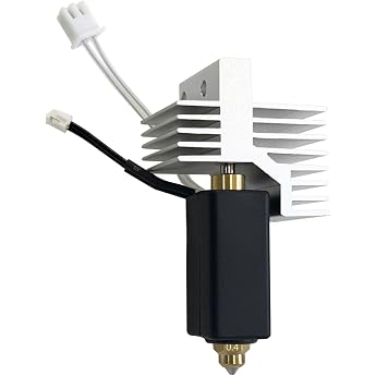 Upgrade Keramik Hotend f r Elegoo Centauri Carbon Hotend Druckkopf Extruder Hot End mit 04 mm geh rtetem Stahld se K hlk rper Heizelement f r Elegoo 3D-Drucker Zubeh r