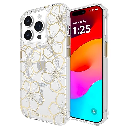 Coque iPhone 15 Pro à strass pour sublimer vos soirées et tenues chics