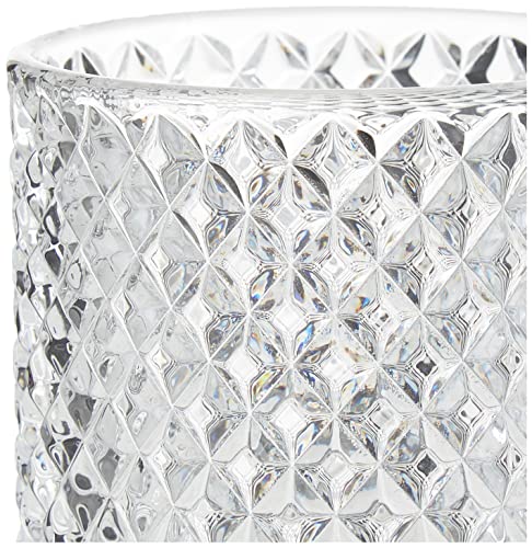 Rocktrend Home Decorative Butterfly Candy Jar Candy Dish Candy Buffet Storage Container Clear Crystal Diamond Faceted Jar With Crystal Lid-Large-16 Oz (Round, 16 Oz) #TOP3