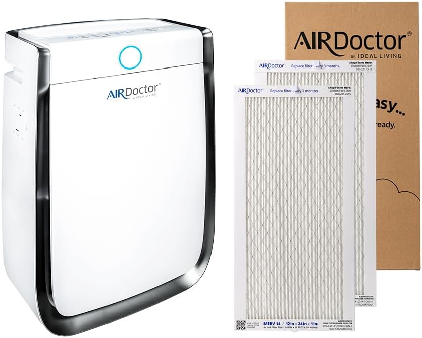 AirDoctor AD3000 4in1 Air Purifier with UltraHEPA, Carbon