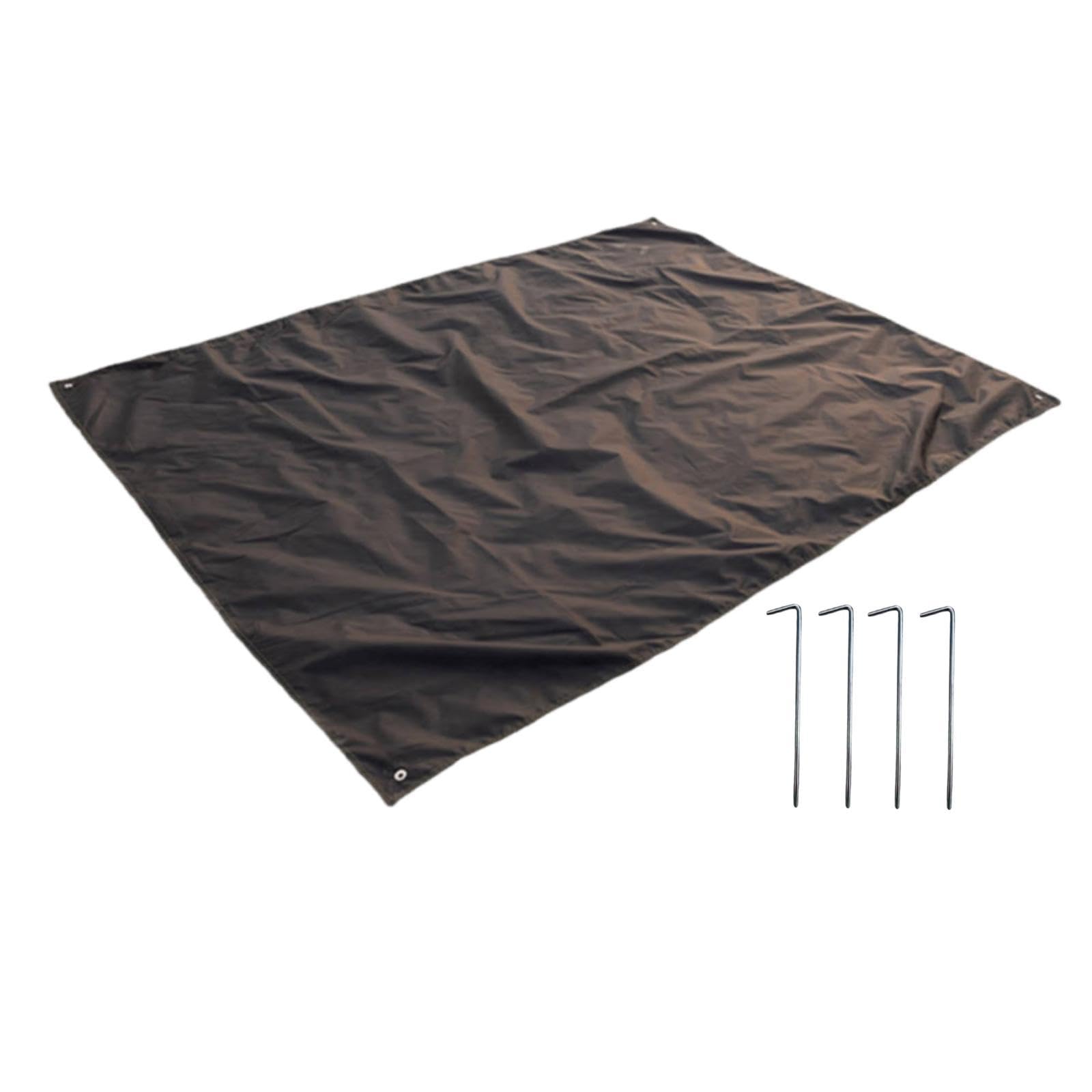 Gralara Impermeabile da Campeggio, di Protezione per Tenda Pieghevole e Portatile, Tappetino da Picnic per Pesca, Viaggi e Campeggio.