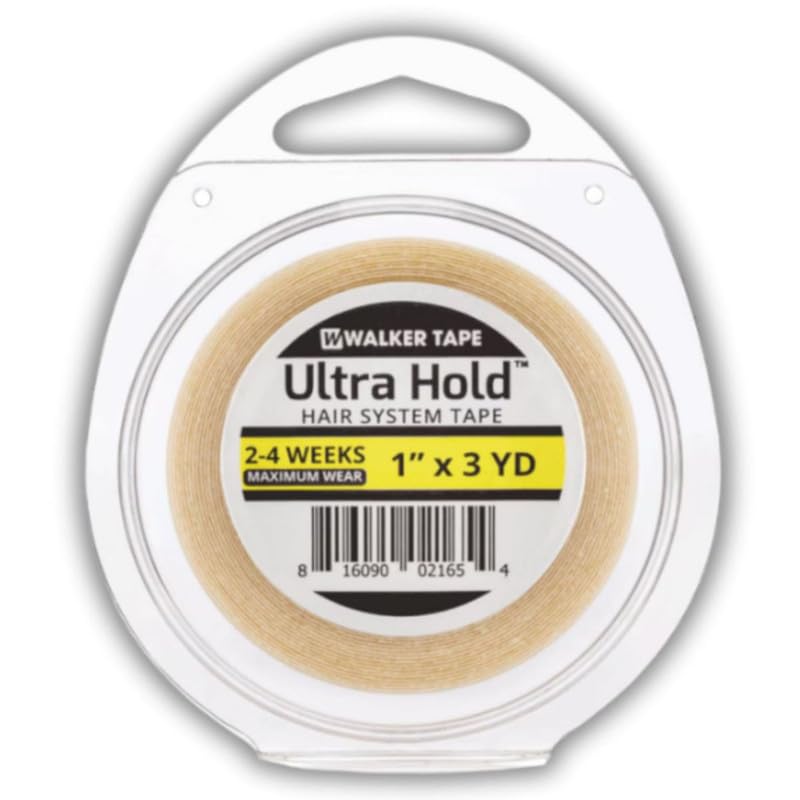 Ultra Hold Waterproof Double-Sided Hair System Wig Tape 1"x3 YD | All Weather Resistant | Strong Adhesive for Men & Women | 2-4 Week Hold-image-43