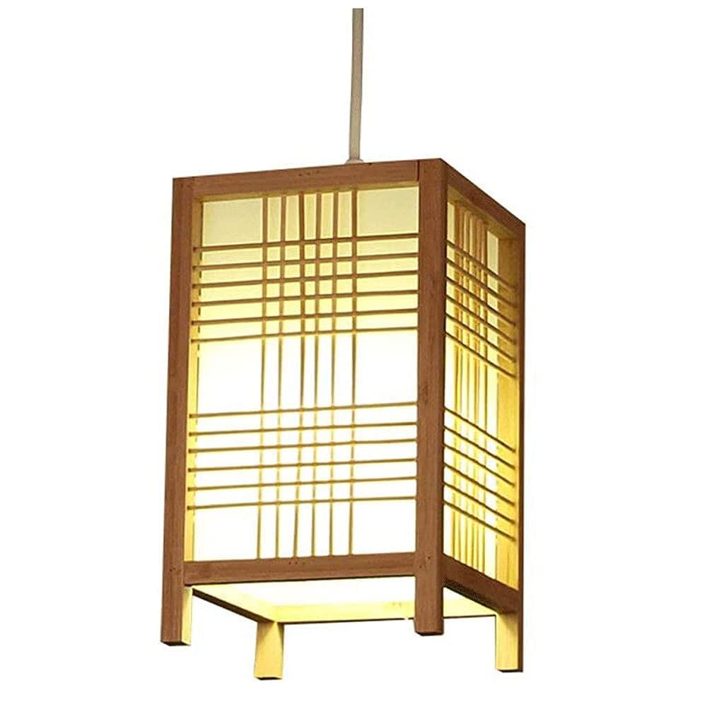 FZQSXAZU E27 Tatami Bamboo and Rattan Woven Chandelier New Chinese Style Creative Japanese Weaving Lamp Homestay Restaurant Bar Decorative Interesting