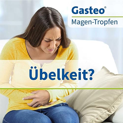 Magentropfen Gasteo mit 6 Heilpflanzen für Magen-Darm-Beschwerden