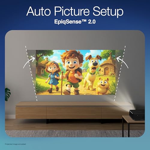 Portable Smart Projector 4K Support