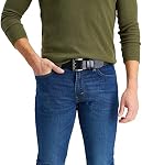 Levi's Ceinture de bride en cuir véritable pour hommes