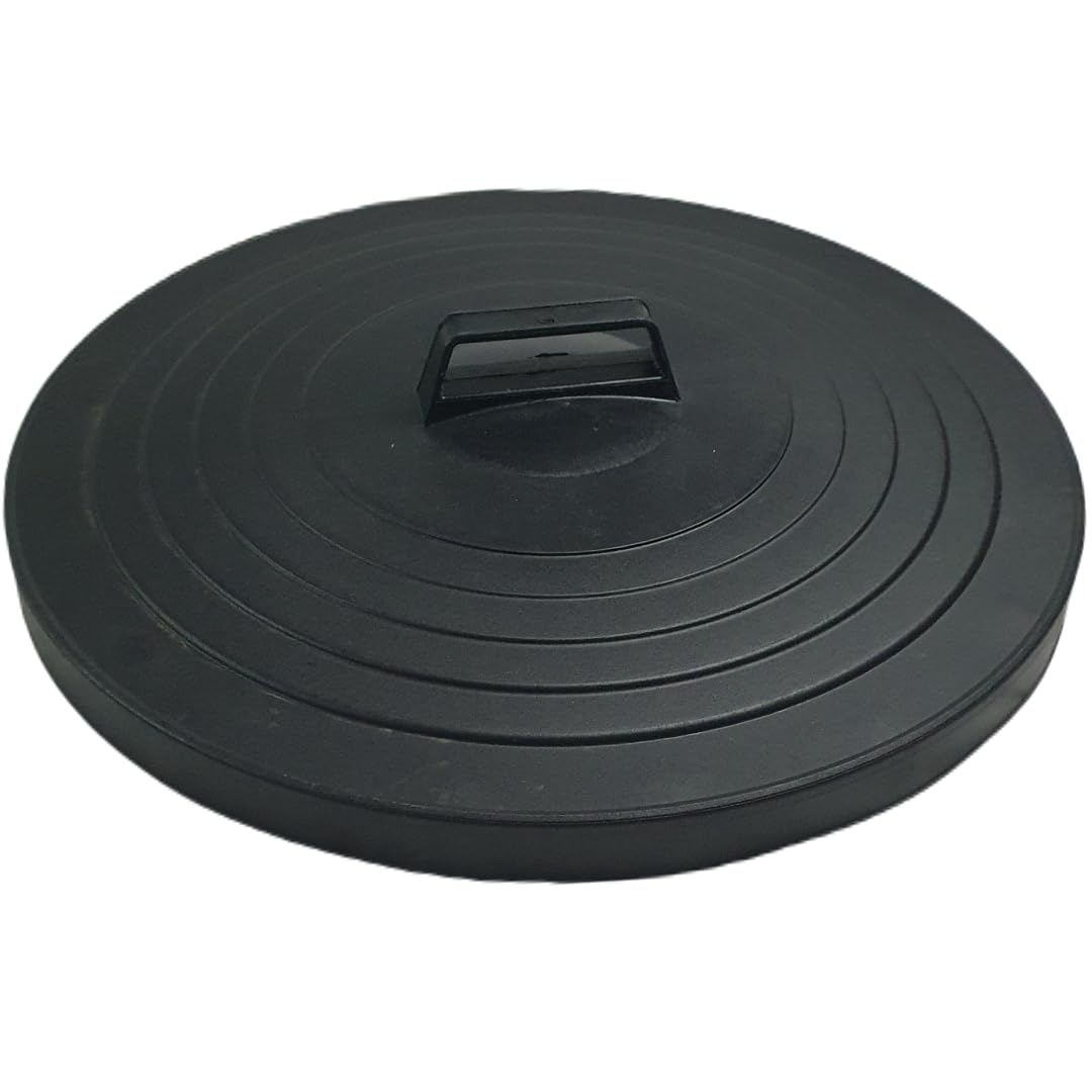 Replacement Plastic Bin Lid for 110 Litre Bin - Black