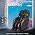 Kahuna Massage Chair SL-Track Full Body LM-6800S Black with White Glove Delivery from 
