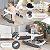 Wolfcode 5-in-1 Music and Lights Baby Walker Foldable with 5 Adjustable Heights, Baby Walker with Wheels and Bouncer Combo Portable, Infant Toddler Walker for Baby Boy Girls 6-18 Months #2