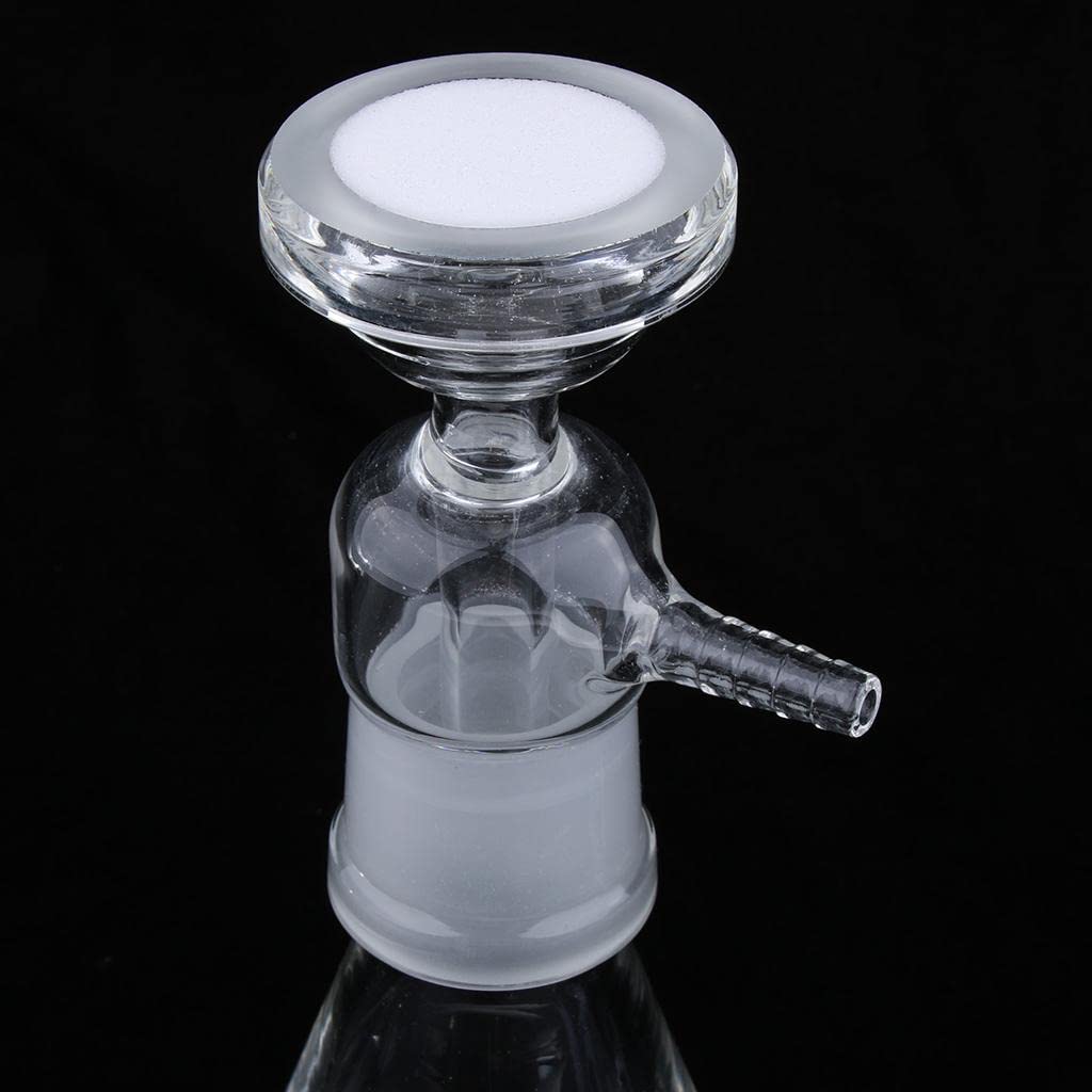 Aparato de Filtración de 250 Ml Unidad de Filtrado de Laboratorio Al Vacío, con Embudo Y Abrazadera.